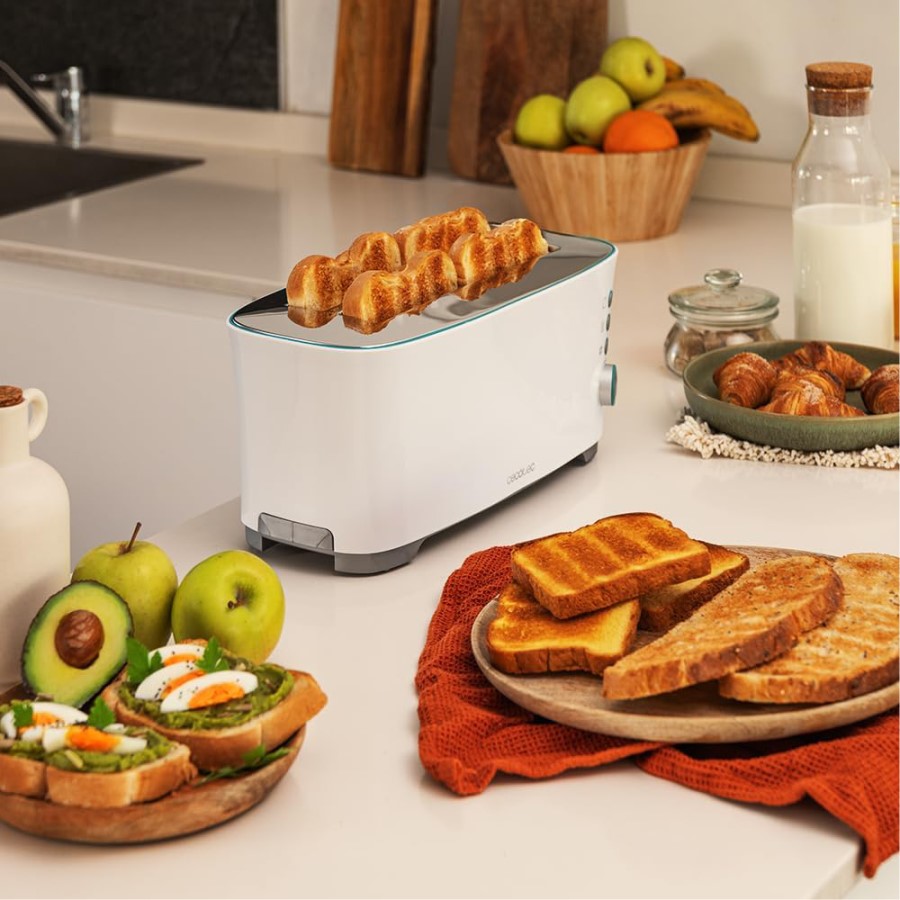 additioanl image for  Cecotec Toaster Double Width White 1350W 